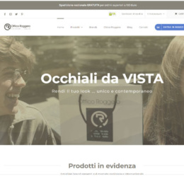 Ottico Roggero - sito e-commerce